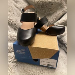 Dankso Malin Full Grain Black Clog size 37